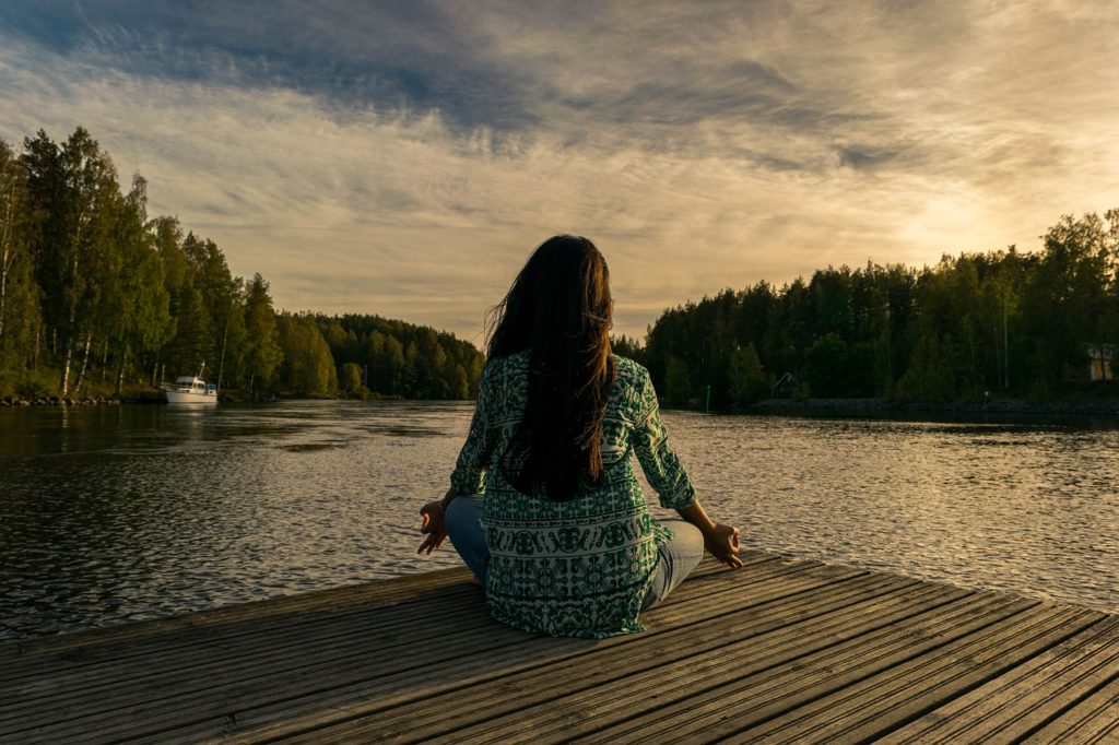 Ayurveda recommends meditation to connect to your own spirit.
