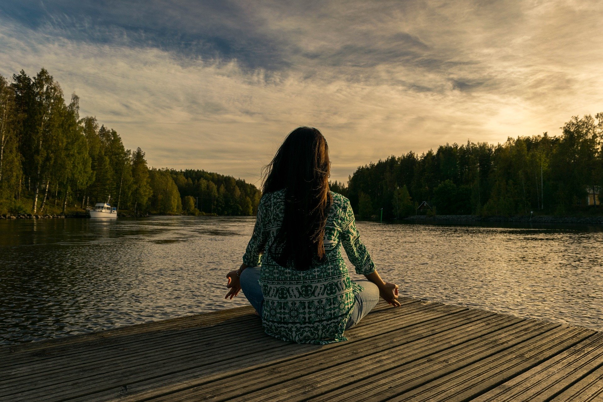 Overcome meditation resistance with a beautiful location